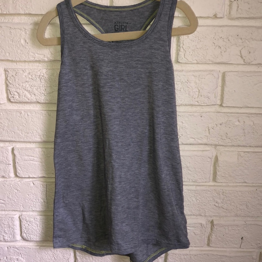 Athleta Girl tank with twist detail